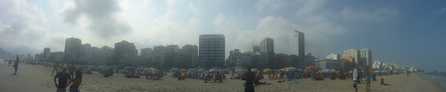 Beach and city